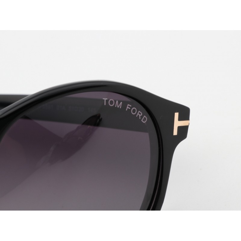 TomFord TF0591 Sunglasses In Tortoise Black