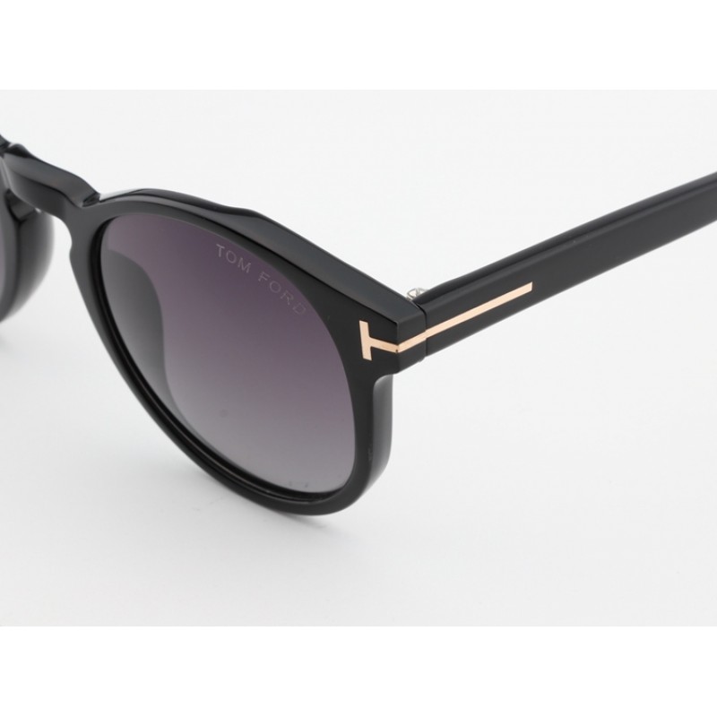 TomFord TF0591 Sunglasses In Tortoise Black