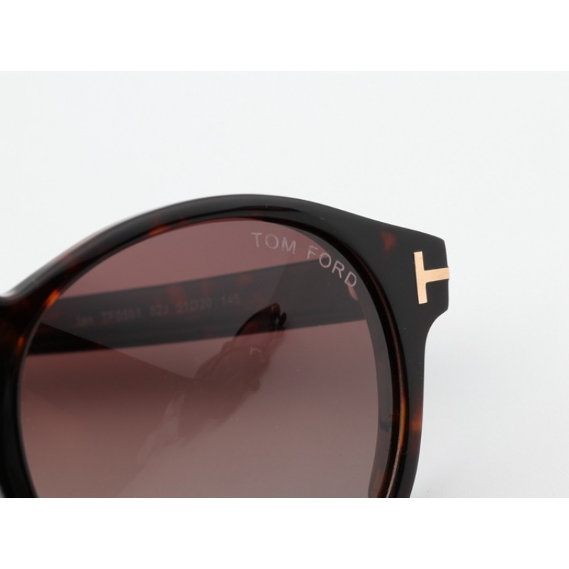 TomFord TF0591 Sunglasses In Tortoise