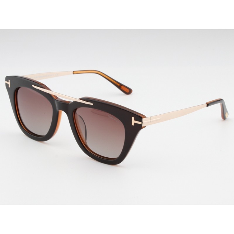 TomFord TF575-F-S Sunglasses In Brown