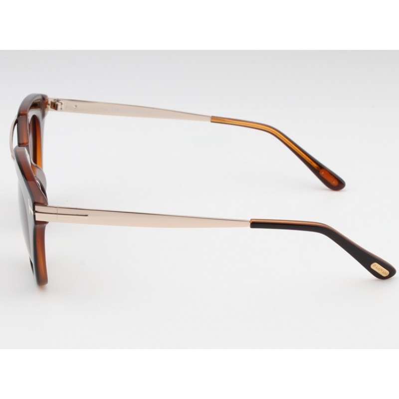 TomFord TF575-F-S Sunglasses In Brown