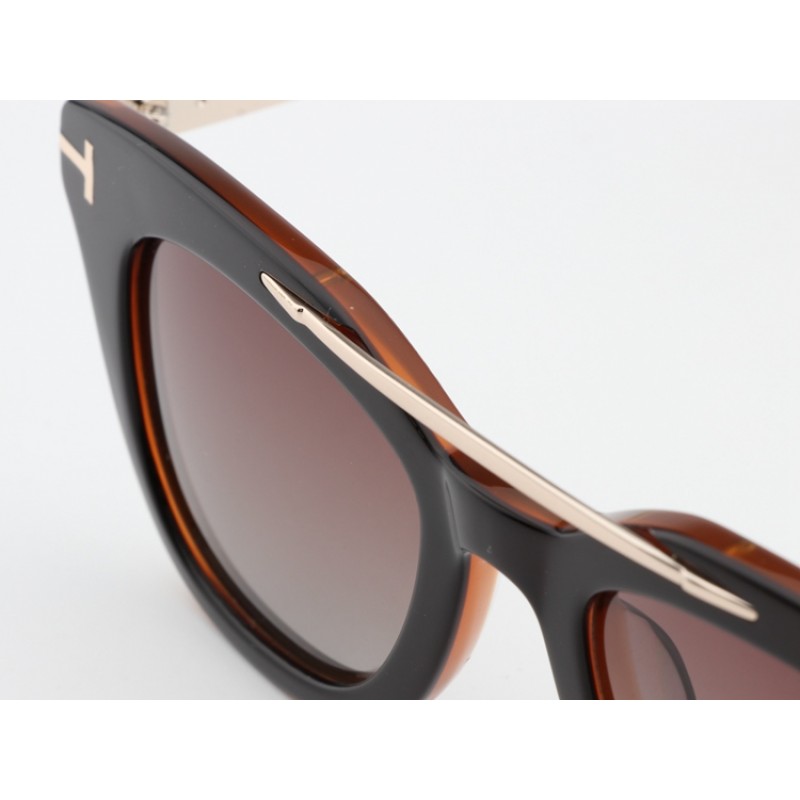 TomFord TF575-F-S Sunglasses In Brown