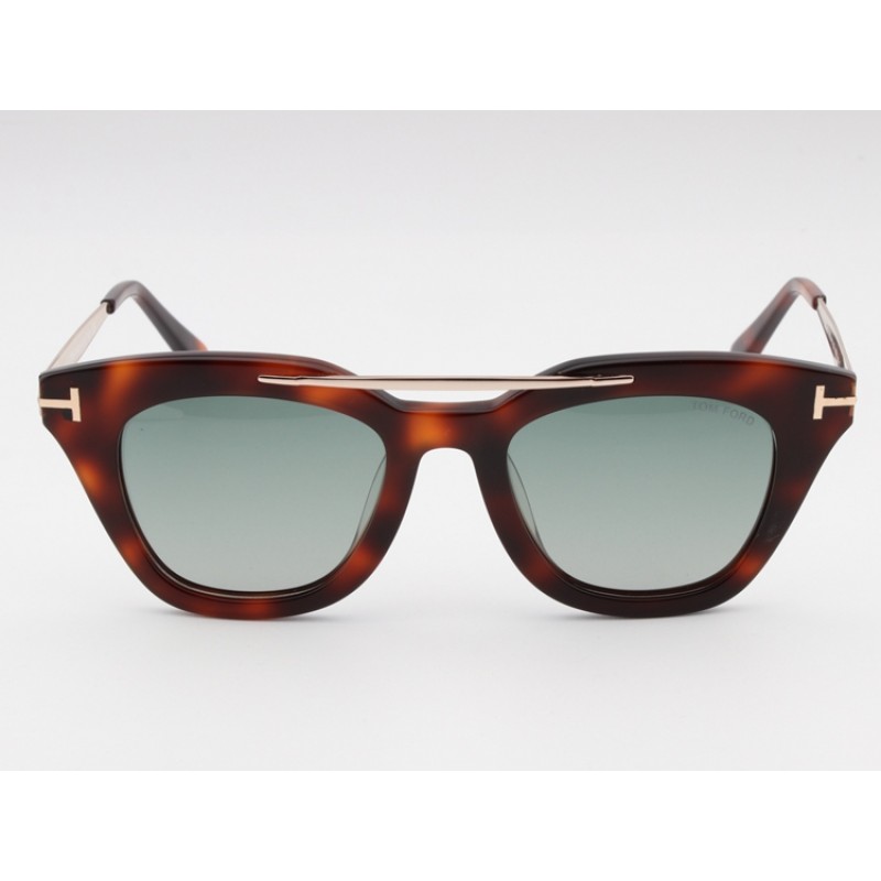 TomFord TF575-F-S Sunglasses In Tortoise Grey