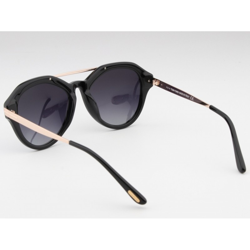 TomFord TF576-F-S Sunglasses In Black