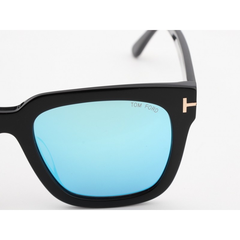 TomFord TF690-F Sunglasses In Black Blue