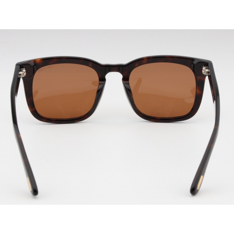 TomFord TF751-F-S Sunglasses In Black Coffee