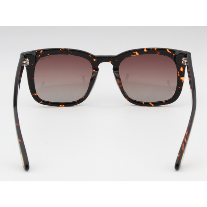 TomFord TF751-F-S Sunglasses In Tortoise 56B