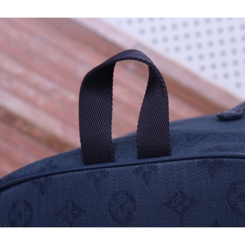 Louis Vuitton Chalk Backpack Monogram Denim M44617 New