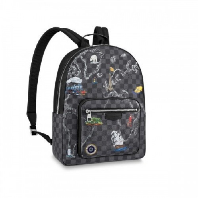 Louis Vuitton Damier Graphite Josh Backpack N40199