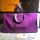 Louis Vuitton Keepall Bandouliere 50 M44644 purple