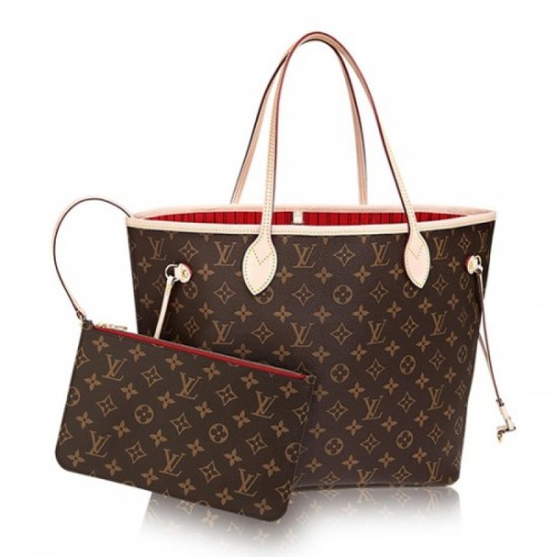Louis Vuitton Monogram Neverfull MM Shoulder Bag B...