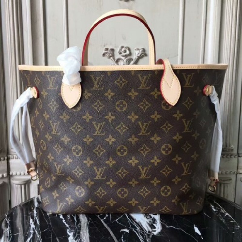 Louis Vuitton Classic Monogram pattern Neverfull MM mother-and-child M40995 