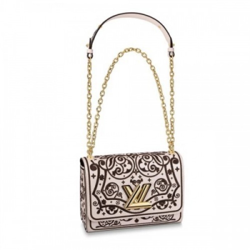 Louis Vuitton LV Twist M53934 Embellished with Flowers and Arabesques