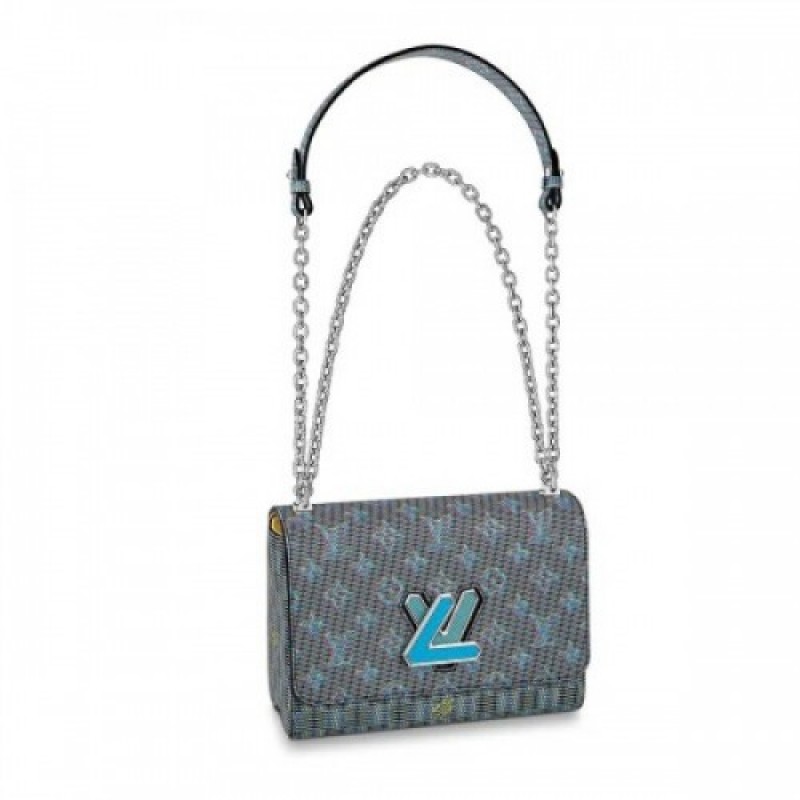 Louis Vuitton LV Twist MM Monogram LV Pop print Bl...