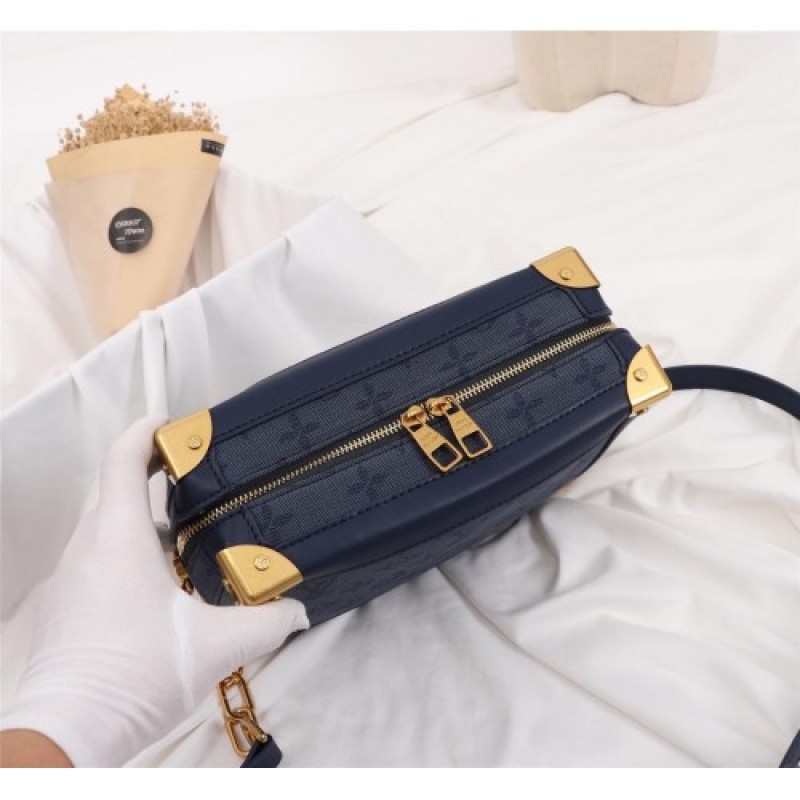 Louis Vuitton Soft Trunk M44723 blue