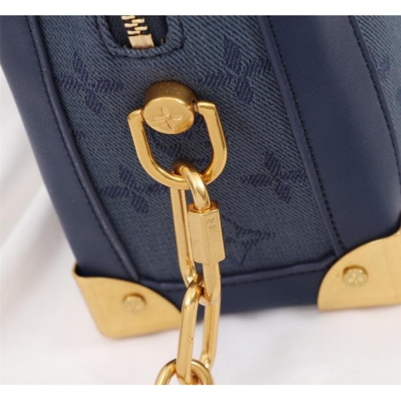 Louis Vuitton Soft Trunk M44723 blue