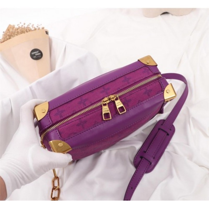 Louis Vuitton Soft Trunk M44723 purple