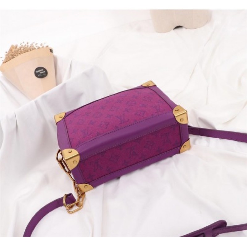 Louis Vuitton Soft Trunk M44723 purple