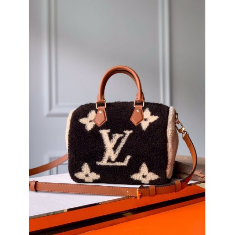 Genuine Louis Vuitton LV Limited Edition Teddy Speedy Bandouliere M55422