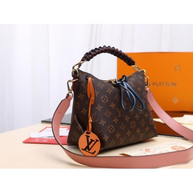 Louis Vuittion LV Beaubourg Hobo Mini M55090 with Braided Handle