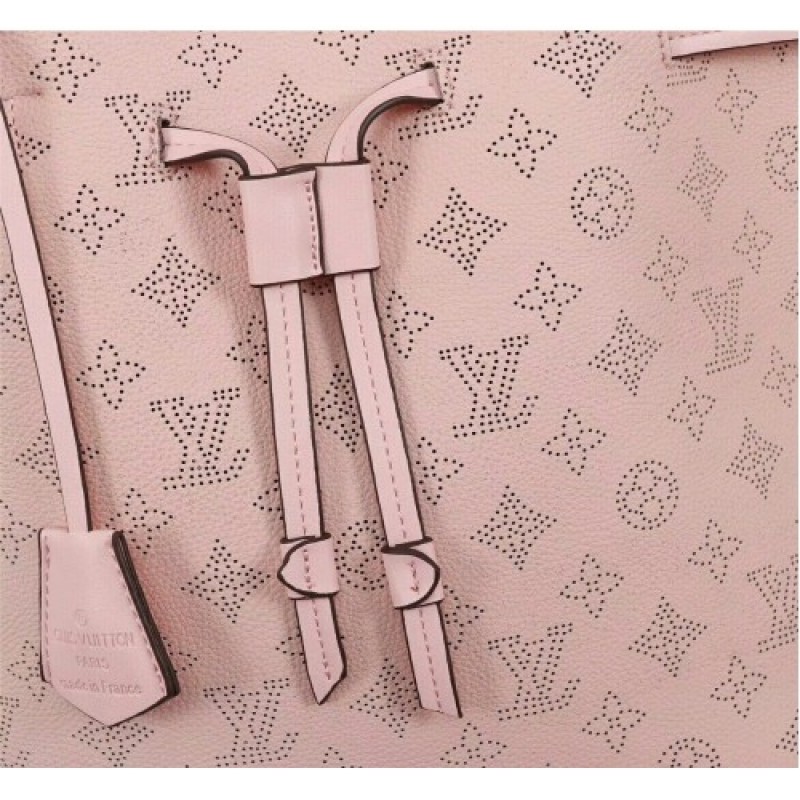 Louis Vuitton Monogram Mahina Girolata Hand-to-shoulder Dual Purpose Bag Pink Purple M54401