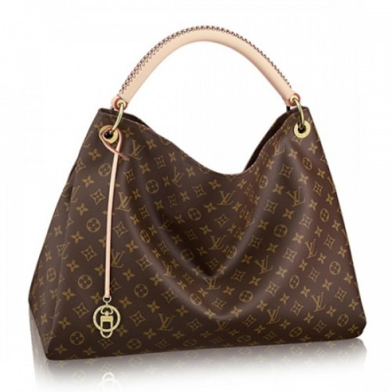 LOUIS VUITTON Artsy MM one shoulder hobo hand bag M40249