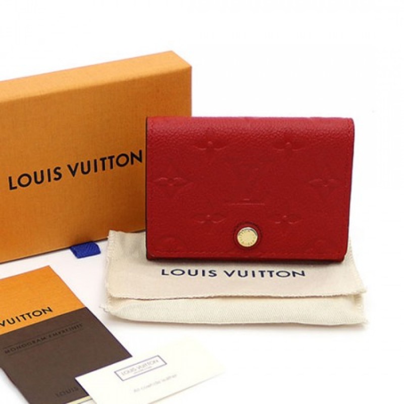 Louis Vuitton M58457 Business Card Holder Monogram Empreinte Leather