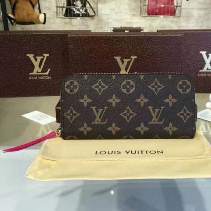 Louis Vuitton M42119 Clemence Wallet Monogram