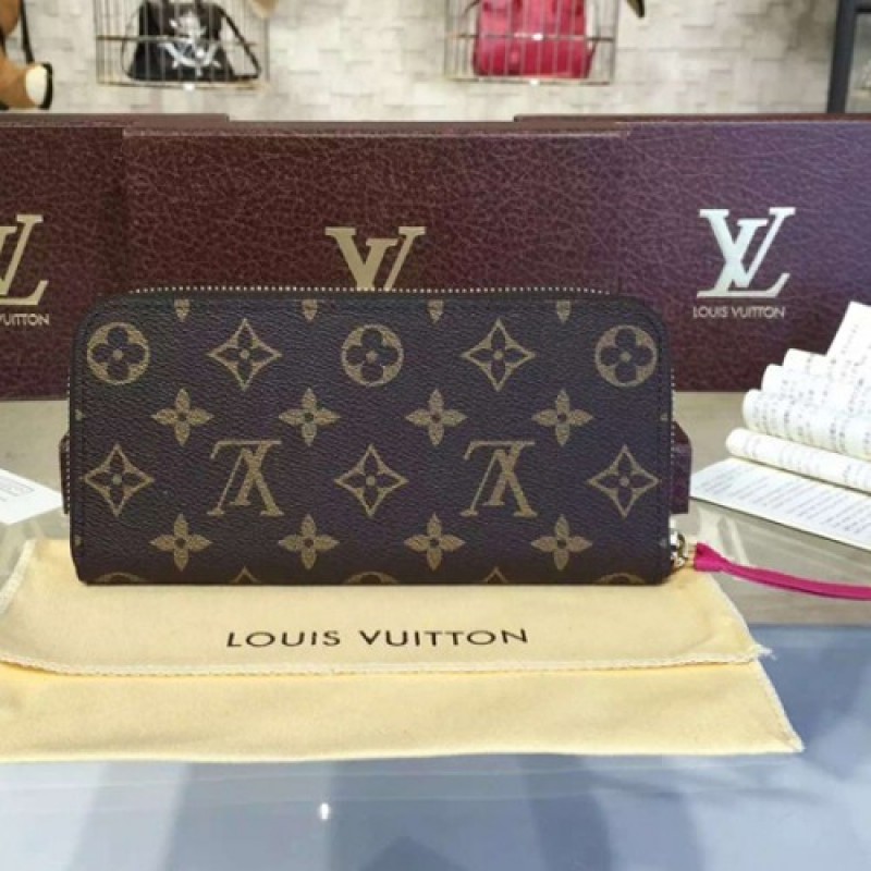 Louis Vuitton M42119 Clemence Wallet Monogram