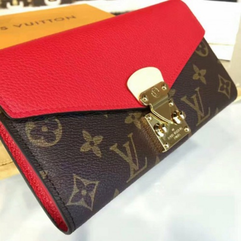 Louis Vuitton M58414 Pallas Wallet Monogram Canvas