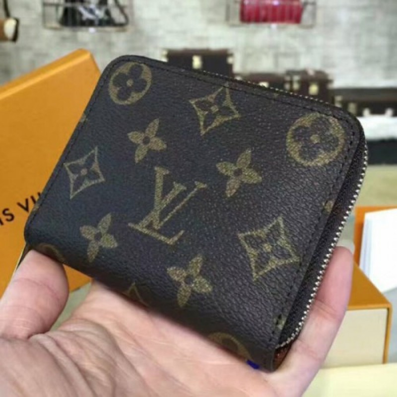 Louis Vuitton M60067 Zippy Coin Purse Monogram Canvas