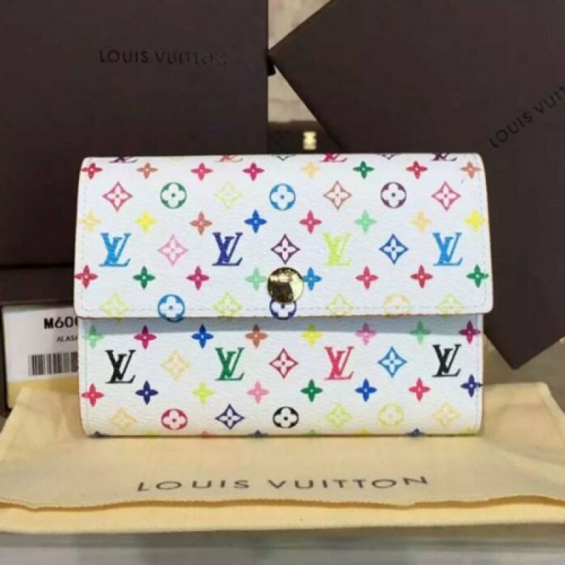 Louis Vuitton M60083 Alexandra Wallet Monogram Multicolore Canvas