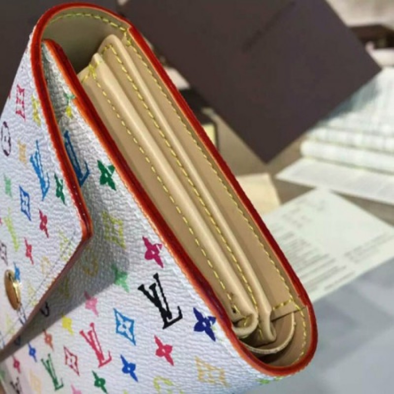 Louis Vuitton M60083 Alexandra Wallet Monogram Multicolore Canvas