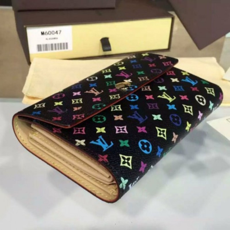 Louis Vuitton M60084 Alexandra Wallet Monogram Multicolore Canvas