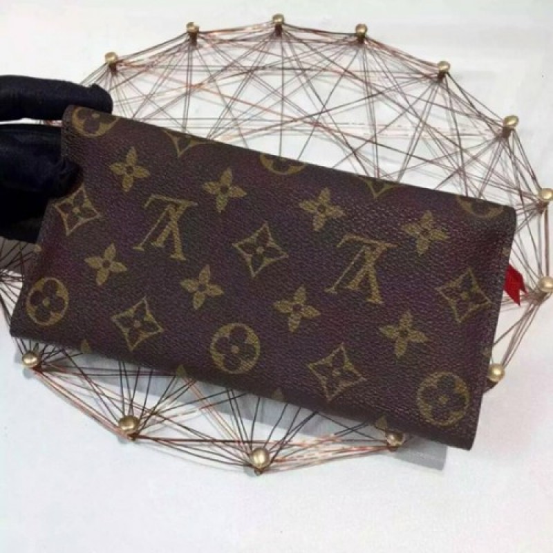 Louis Vuitton M60123 Josephine Wallet Monogram Canvas