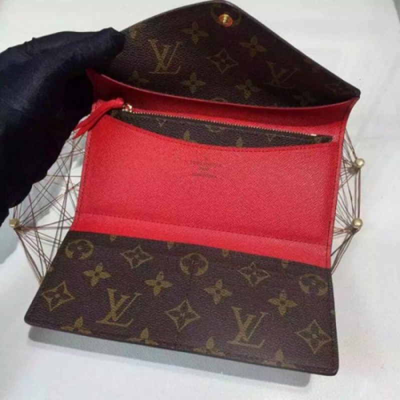 Louis Vuitton M60123 Josephine Wallet Monogram Canvas