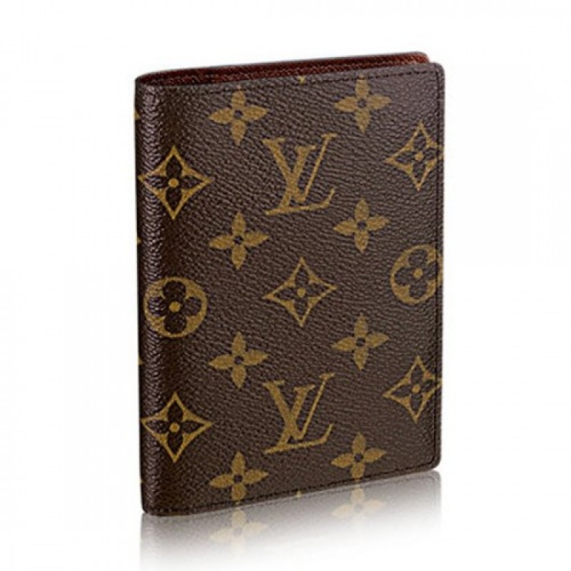Louis Vuitton M60181 Passport Cover Monogram Canva...