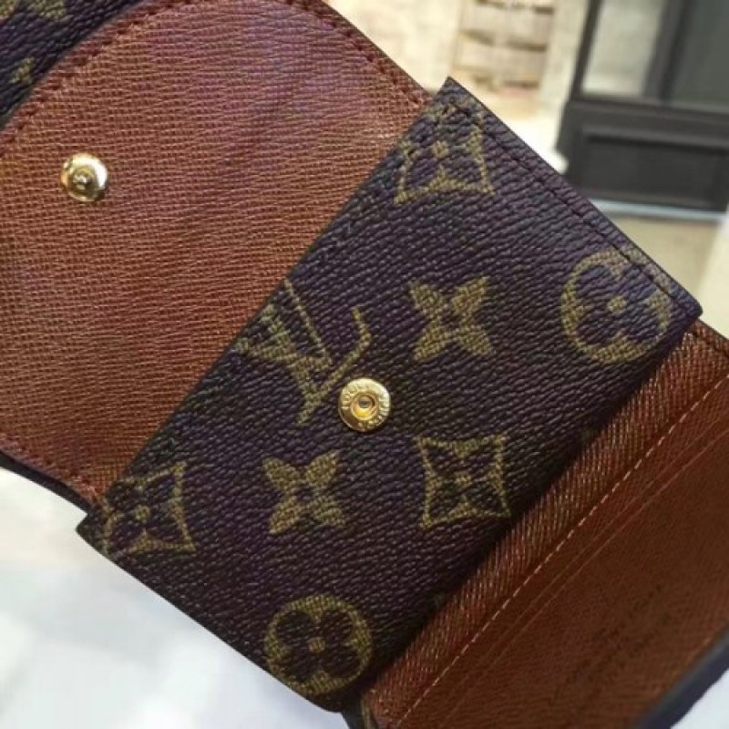 Louis Vuitton M60253 Helene Wallet Monogram Canvas