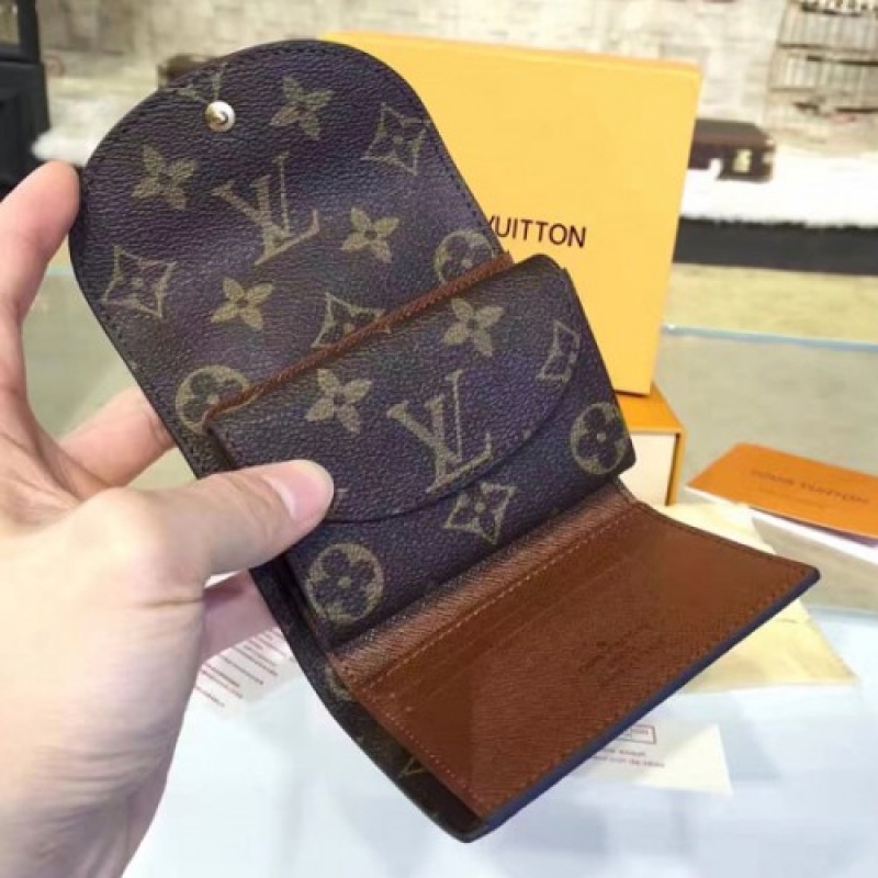 Louis Vuitton M60253 Helene Wallet Monogram Canvas