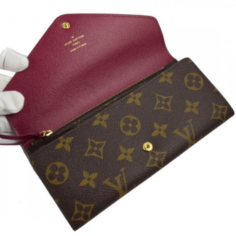 Louis Vuitton M60708 Josephine Wallet Monogram Canvas