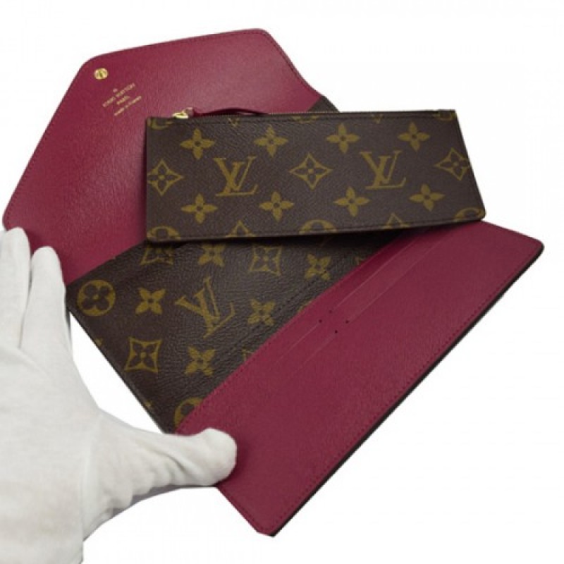 Louis Vuitton M60708 Josephine Wallet Monogram Canvas