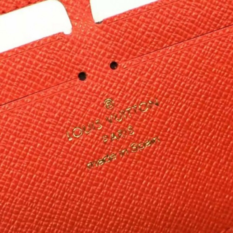 Louis Vuitton M60743 Clemence Wallet Monogram Canvas