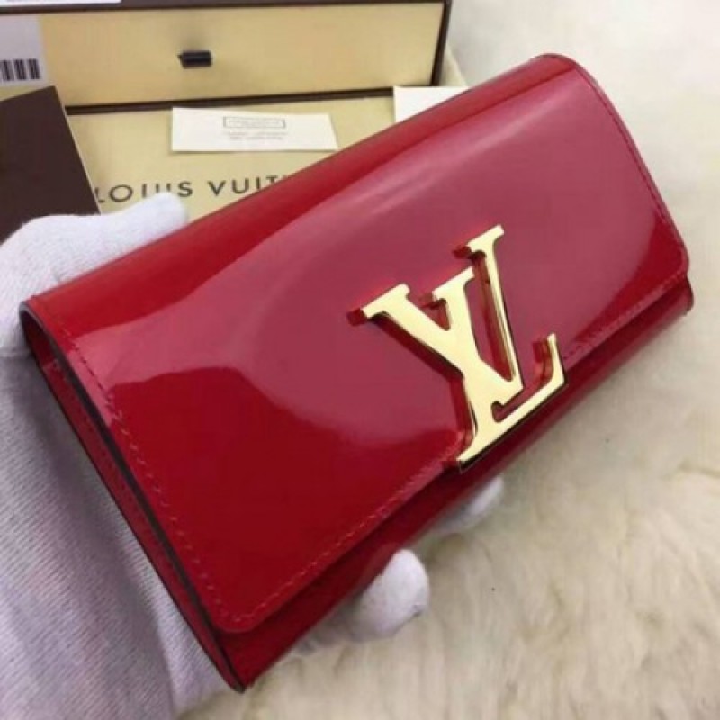 Louis Vuitton M61315 Louise Wallet Monogram Vernis