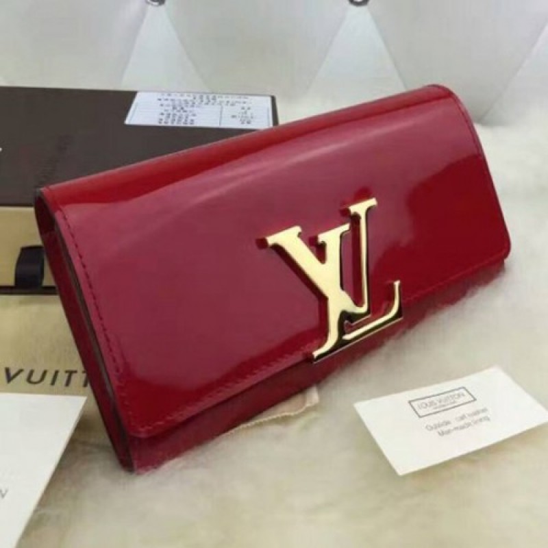 Louis Vuitton M61315 Louise Wallet Monogram Vernis