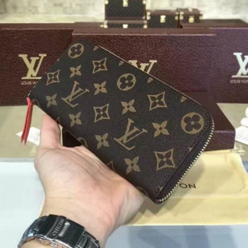 Louis Vuitton M61536 Clemence Wallet Monogram Canvas