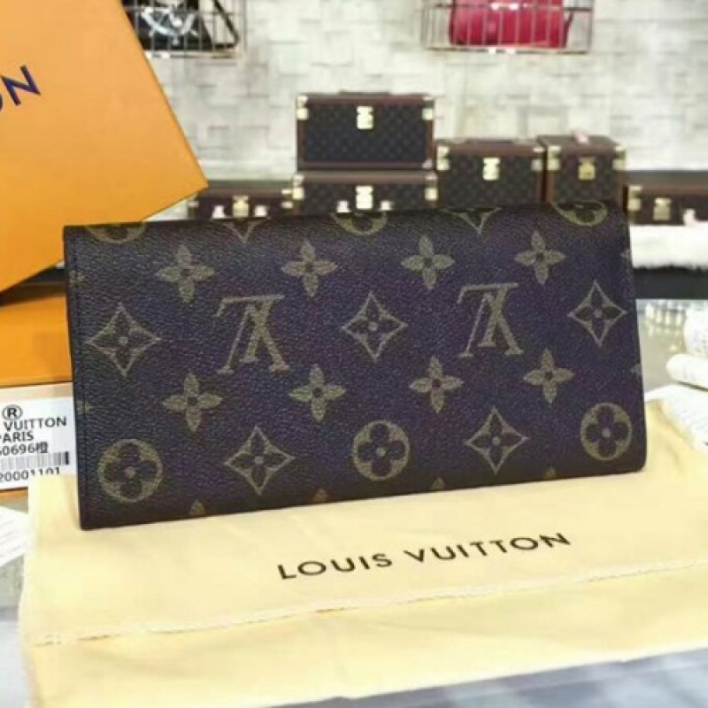 Louis Vuitton M61578 Emilie Wallet Monogram Canvas