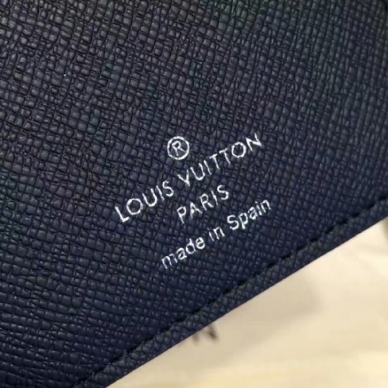 Louis Vuitton M61697 Brazza Wallet Monogram Eclipse Canvas