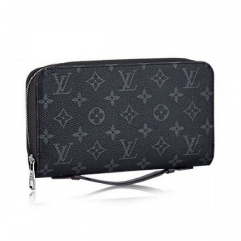 Louis Vuitton M61698 Zippy XL Wallet Monogram Eclipse Canvas