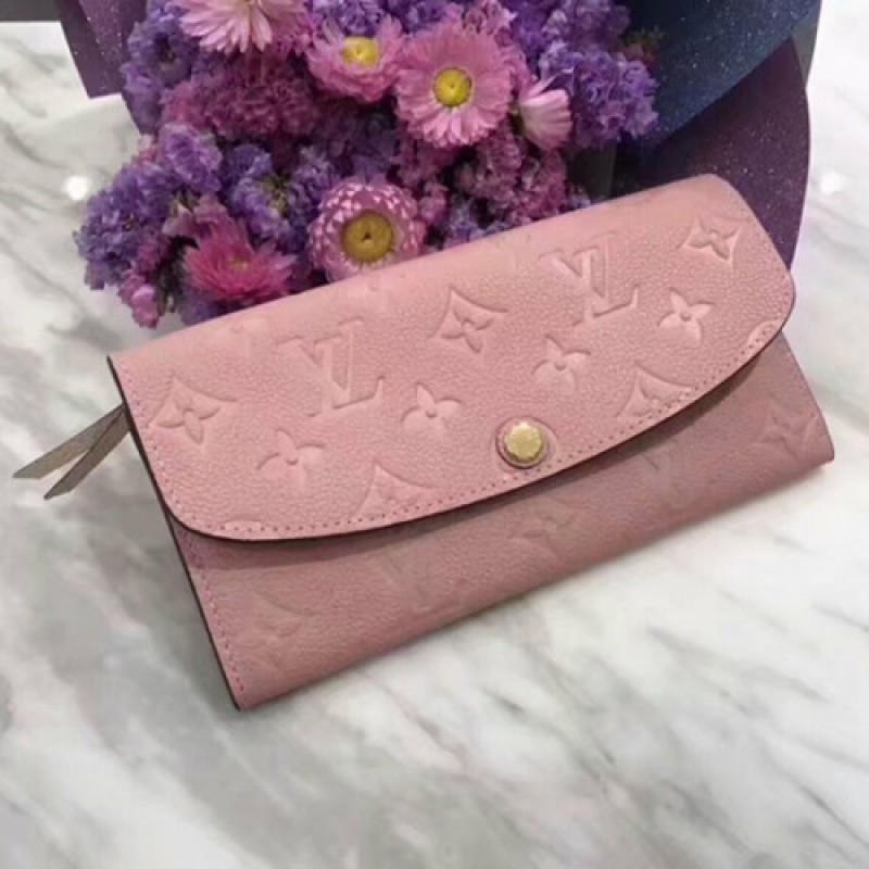 Louis Vuitton M64084 Emilie Wallet Monogram Empreinte Leather