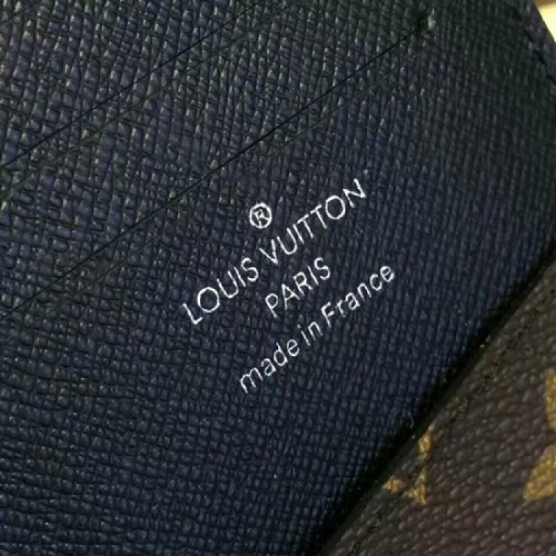 Louis Vuitton M93800 Tanon Wallet Monogram Canvas